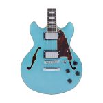 D'Angelico Premier Mini DC Ocean Turquoise