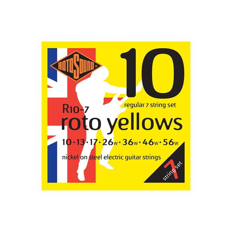 Rotosound Yellow Nickel 10-7