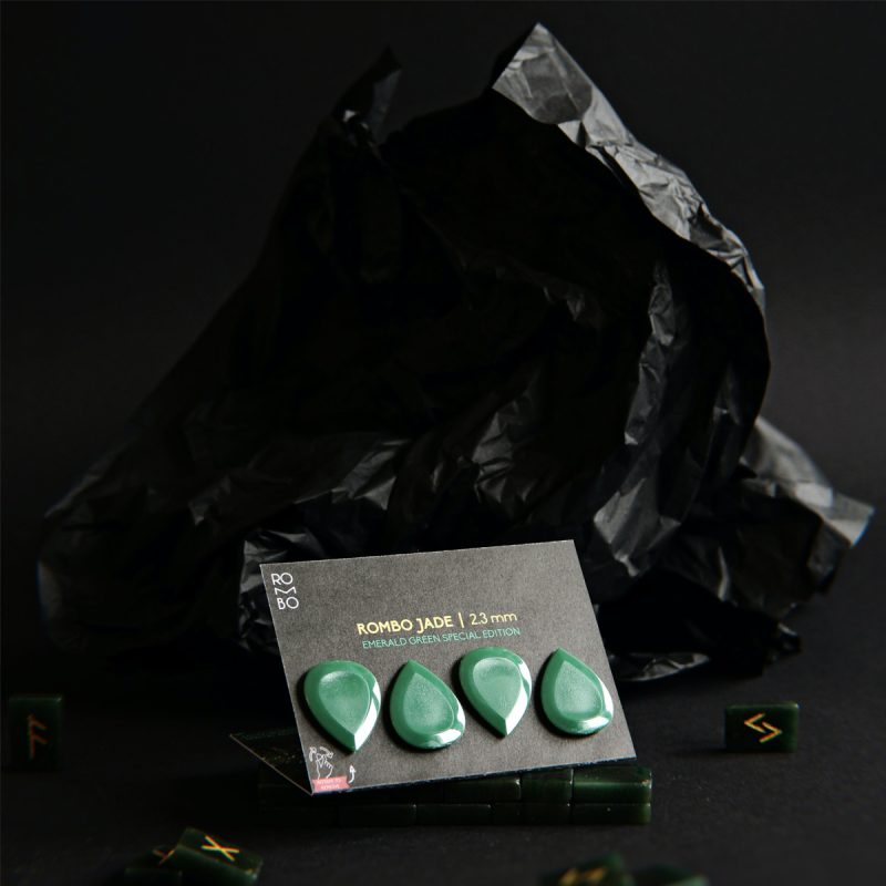 Rombo picks Jade Special Edition Emerald Green 2.3mm