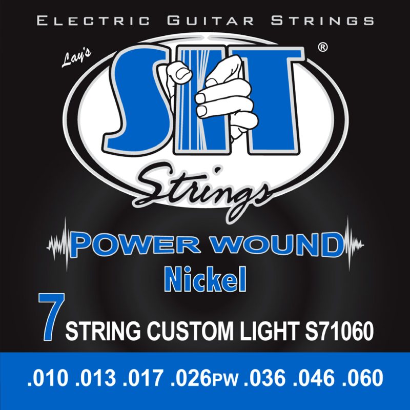 S.I.T. Power Wound Nickel 7-String Custom LIGHT S71060