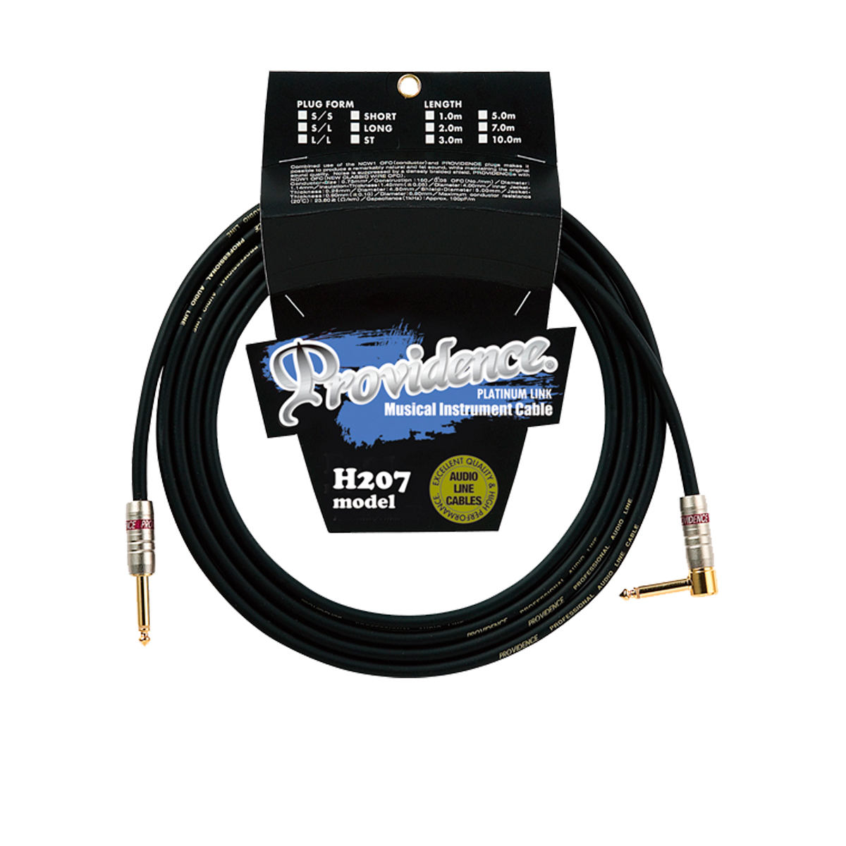 Providence H207 Platinum Link Guitar Cable - Guitar Accessories