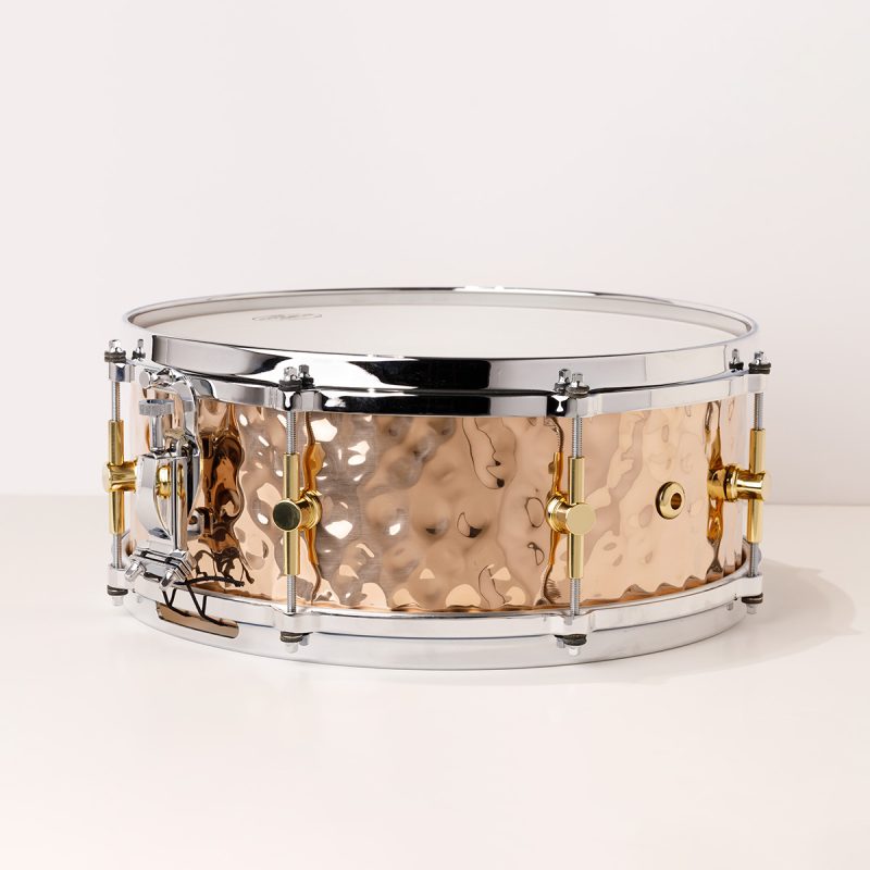 Canopus Drums - Hammered Bronze Snare Drum 14x5.5"