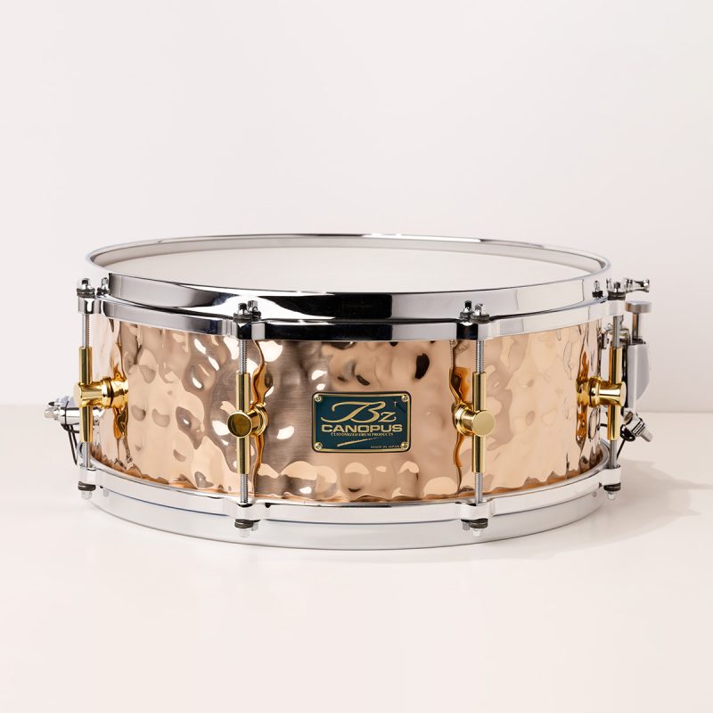Canopus Drums - Hammered Bronze Snare Drum 14x5.5"