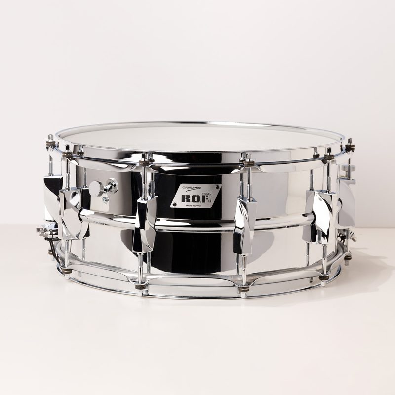 Canopus Drums R.O.F Project - Aluminium - Chrome Plated Snare Drum 14x6"