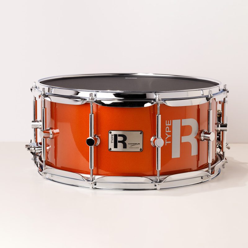 Canopus Drums Type-R 10-Ply - Maple - Corona Metallic Snare Drum 14x6.5"