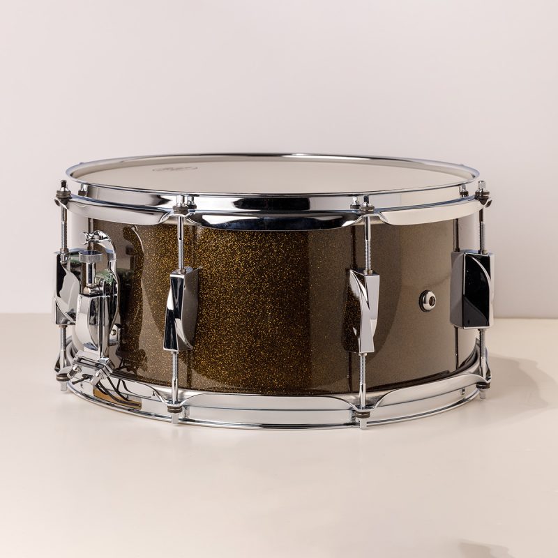 Canopus Drums Yaiba II - Birch - Ice Black Snare Drum 14x6.5"