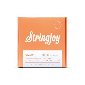 Stringjoy Foxwoods | Extra Light Gauge (10-50) Coated Phosphor Bronze Acoustic Guitar Strings