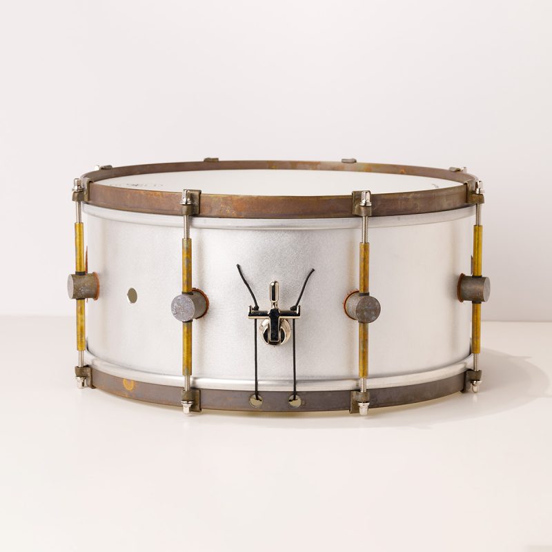 A&F Drums - Aluminium - Raw Aluminium Snare Drum 14x6.5"