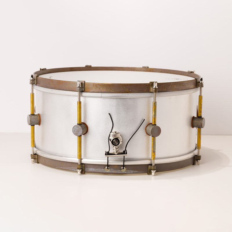 A&F Drums - Aluminium - Raw Aluminium Snare Drum 14x6.5"