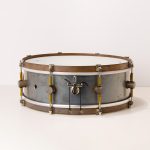 A&F Drums - Steel - Raw Steel Snare Drum 14x5"