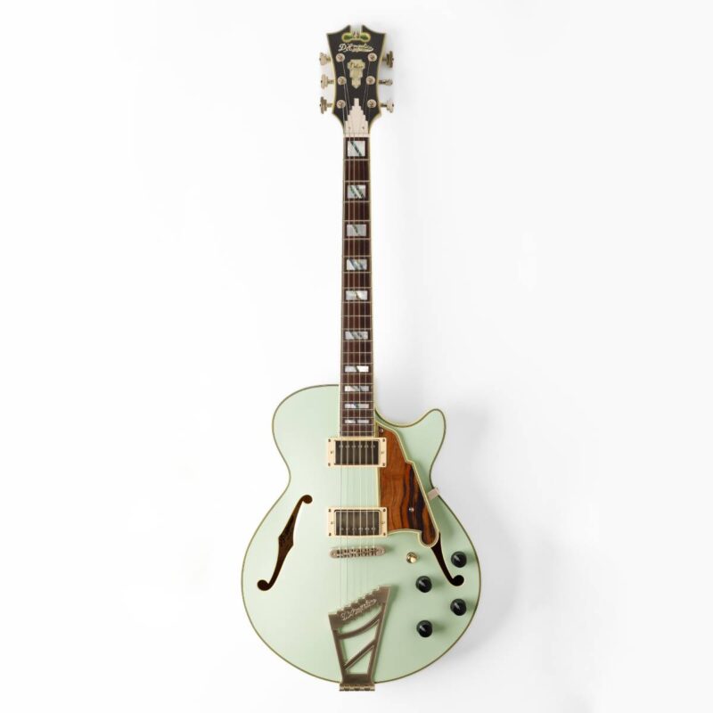 D'Angelico Deluxe SS LE Sage Semi-Hollow Electric Guitar