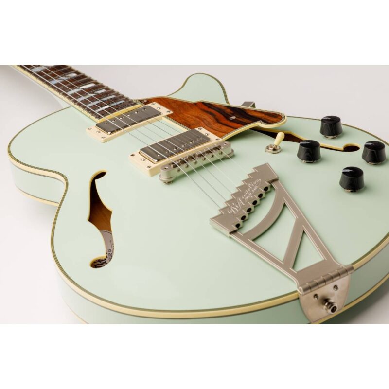 D'Angelico Deluxe SS LE Sage Semi-Hollow Electric Guitar