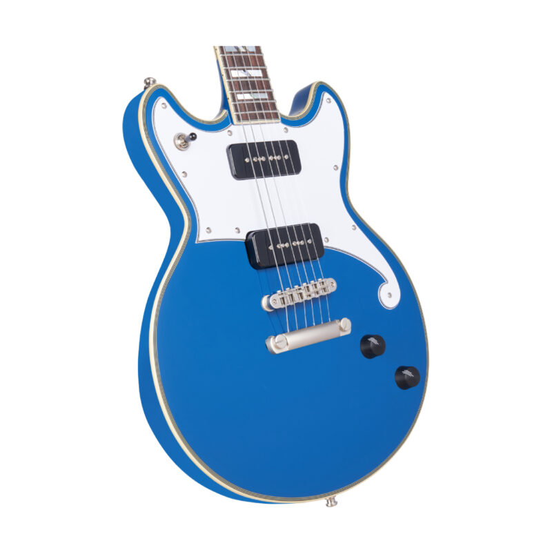 D'Angelico Deluxe Brighton LE Sapphire Electric Guitar