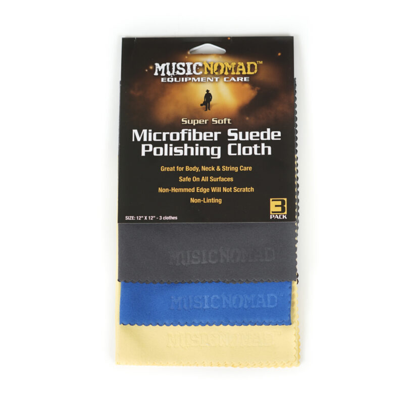 Music Nomad Microfiber Suede Polishing Cloth (3 pieces)