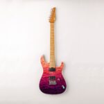 Shijie TM5 Gradient Violet Quilted Maple Electric Guitar