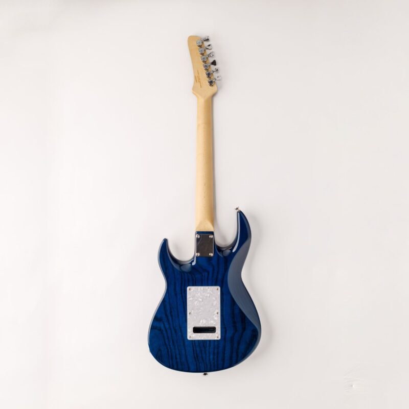 STR Tyler Guitars Blue Quilted Maple Electric Guitar