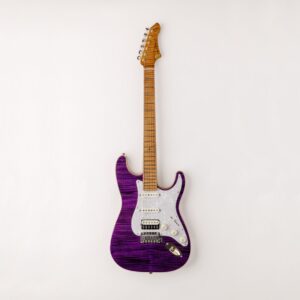 Sonnemo Guitars Master ST Trans Purple Electric Guitar