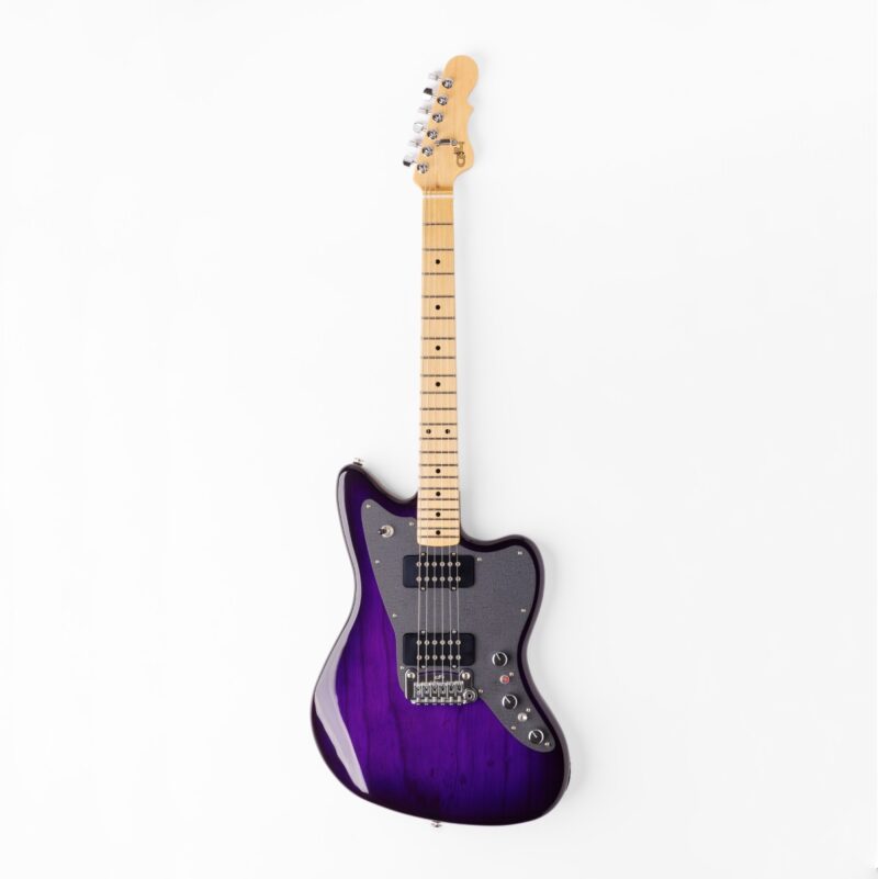 G&L CLF Research Doheny V12 Purpleburst Electric Guitar