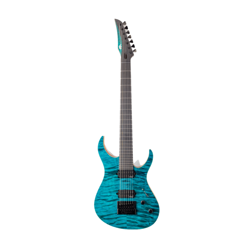 Vandermeij Magistra 7 Teal Burst Electric Guitar