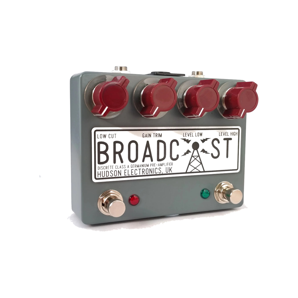 Hudson Broadcast Dual Foot Switch – Two-Mode Gain Pedal