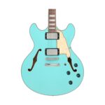 D'Angelico Guitars Premier DC Surf Green Electric Guitar