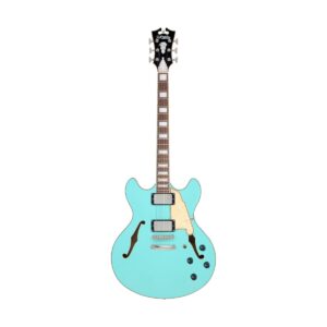 D'Angelico Guitars Premier DC Surf Green Electric Guitar