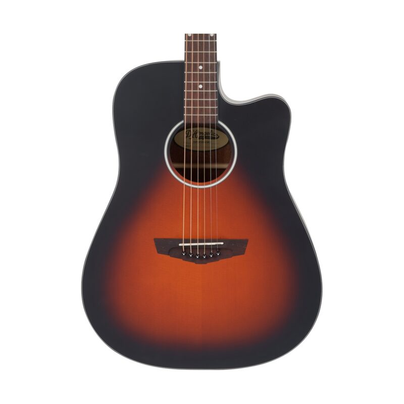 D'Angelico Premier Bowery LS Satin Vintage Sunburst Acoustic Guitar