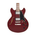 D'Angelico Premier Mini DC Burnt Red Electric Guitar
