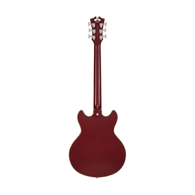 D'Angelico Premier Mini DC Burnt Red Electric Guitar