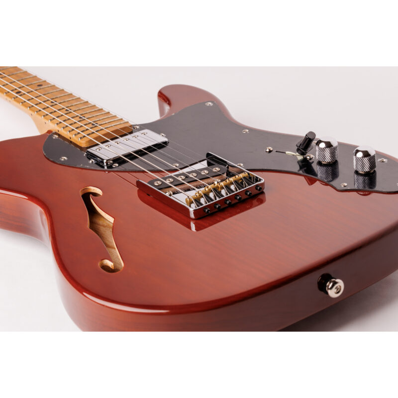 G&L Guitars ASAT Classic Bluesboy Thinline Mocha Electric Guitar