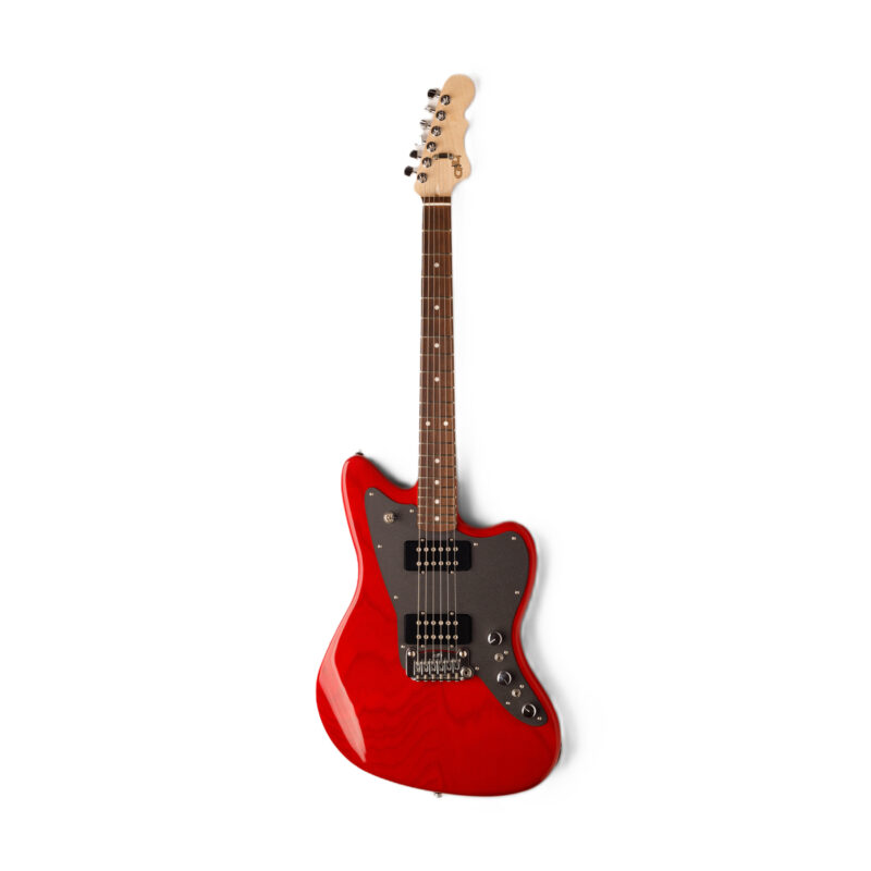 G&L Guitars CLF Research Doheny V12 Clear Red Electric Guitar