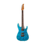 Tom Anderson Guitarworks Angel Deep Bora Bora Blue w/ Binding