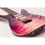 Tom Anderson Guitarworks Arc Angel Purple Wakesurf w/ Binding