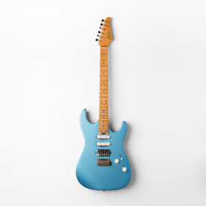 Soloking MS-1 Custom 24 HSS Satin Blue Matte Electric Guitar