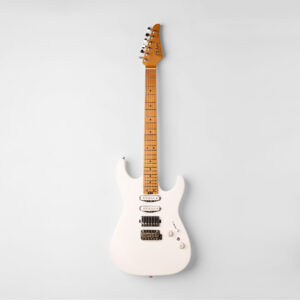 Soloking MS-1 Custom 24 HSS Satin White Matte Electric Guitar