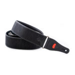 RightOn! DUNE Black Guitar Strap