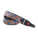 RightOn! KASHMIR Blue Guitar Strap