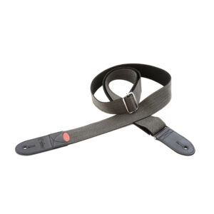 RightOn! Brighton Black Guitar Strap